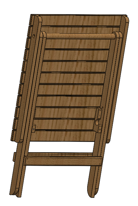 DIY Folding Wooden Table Kit – Sturdy & Space-Saving | Walnut Finish