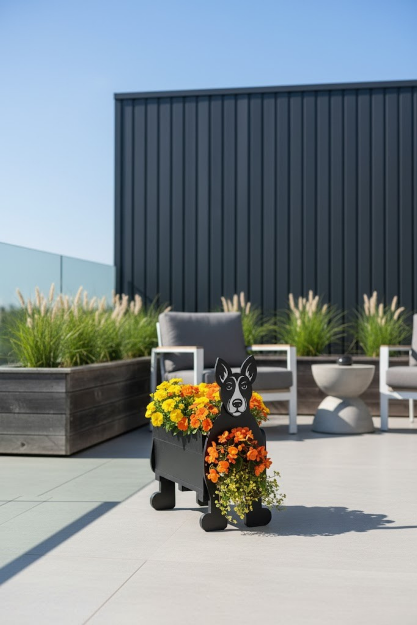 DIY Dog Planter Template (PDF) – Beginner Woodworking Guide for Garden Decor | Instant Download