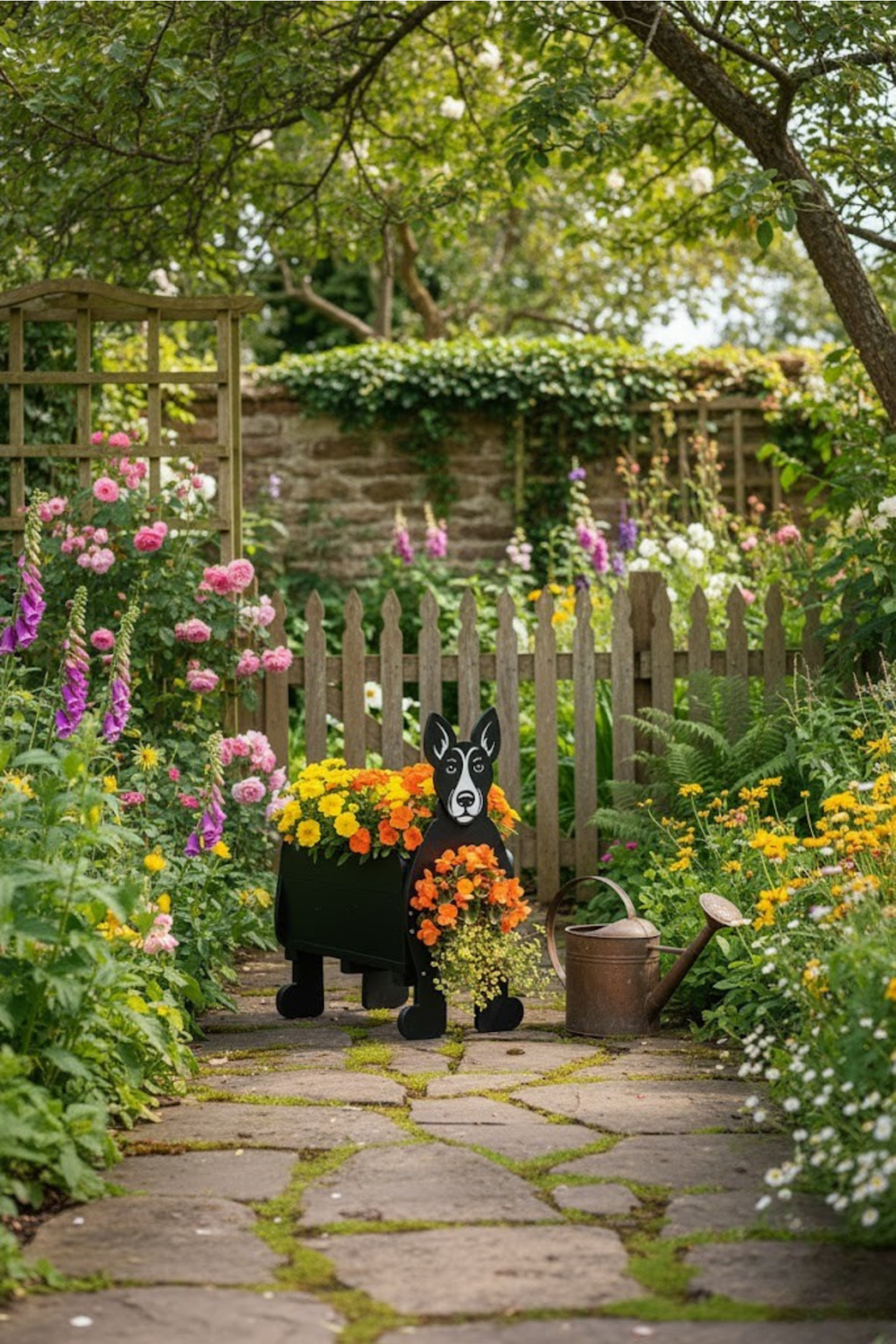 DIY Dog Planter Template (PDF) – Beginner Woodworking Guide for Garden Decor | Instant Download