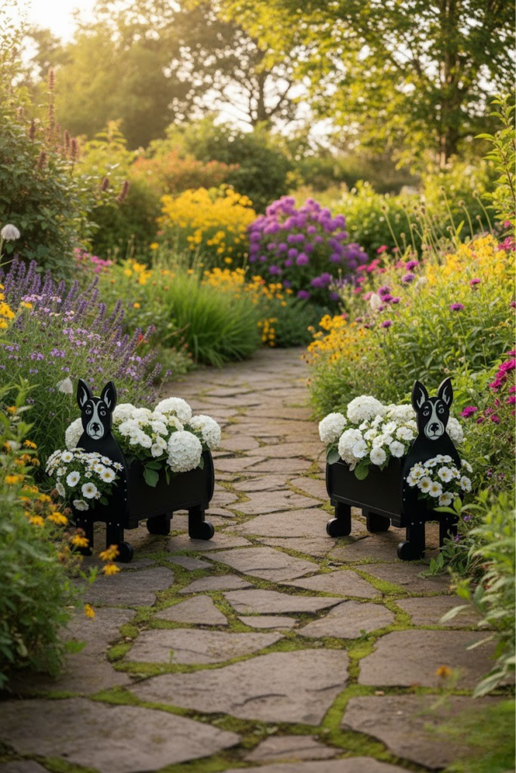 DIY Dog Planter Template (PDF) – Beginner Woodworking Guide for Garden Decor | Instant Download