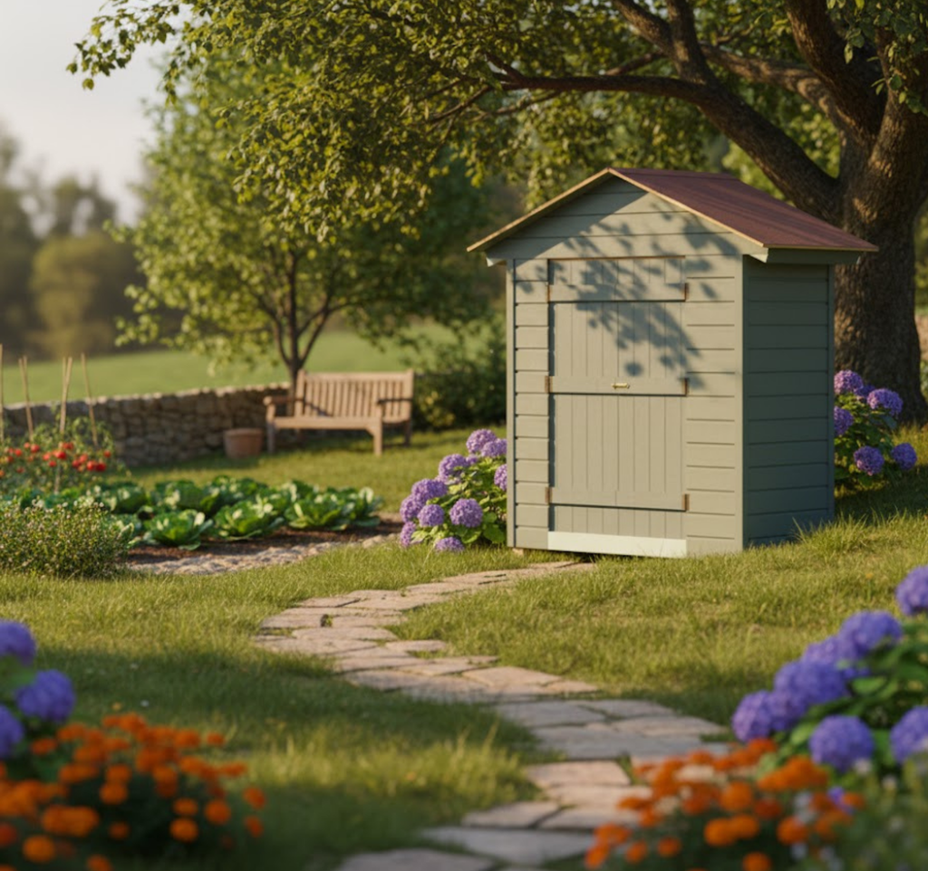 BE-1 Garden Equipment Organizer PLAN (PDF) - Engineered Outdoor Storage Blueprint