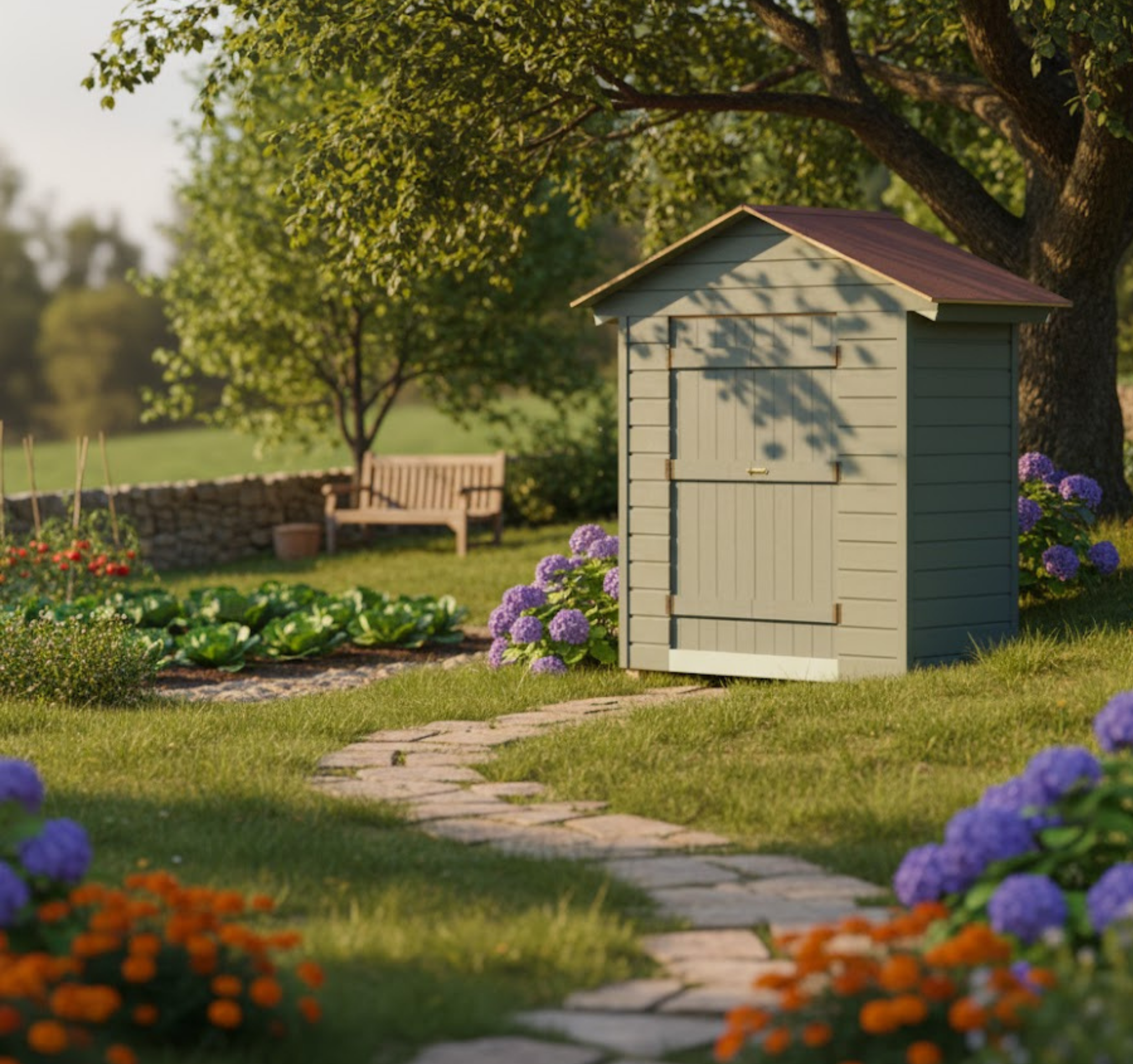 BE-1 Garden Equipment Organizer PLAN (PDF) - Engineered Outdoor Storage Blueprint