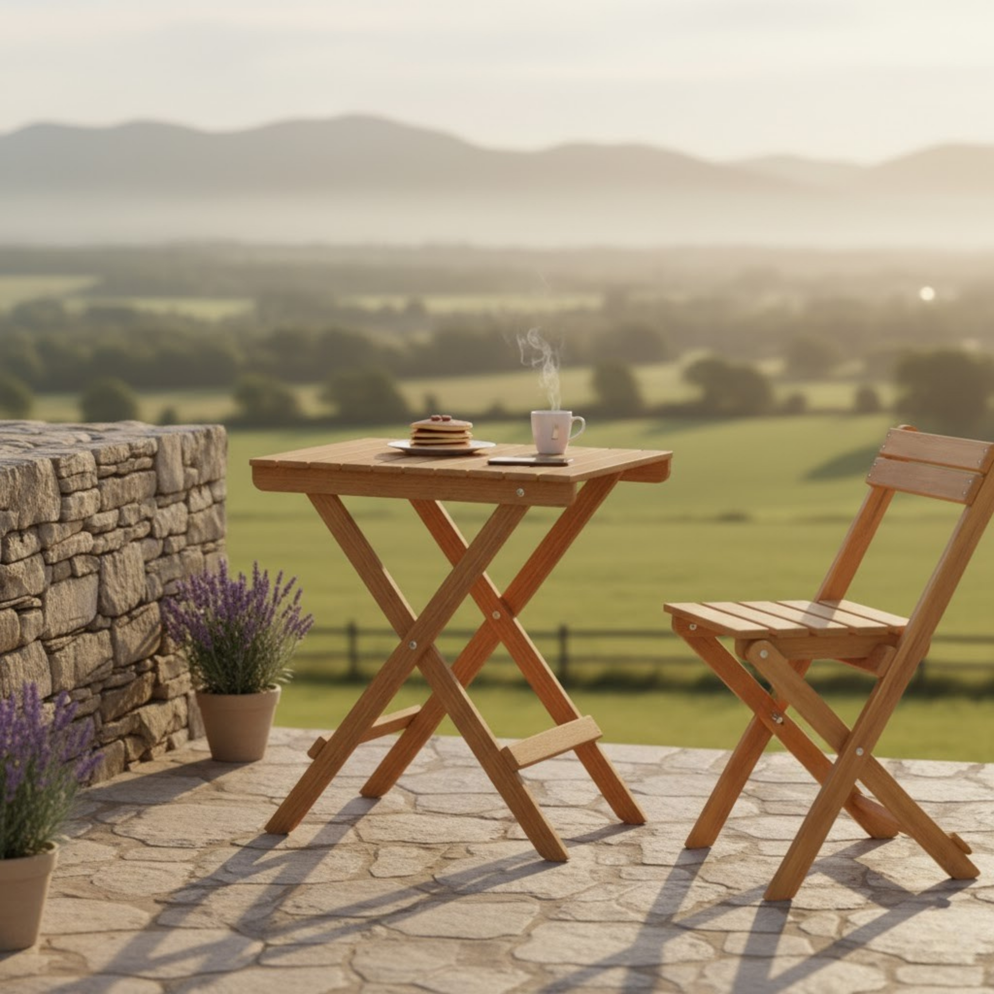 Space-Saving Folding Table Plan (PDF) – Sturdy Outdoor Furniture Blueprint | Instant Download