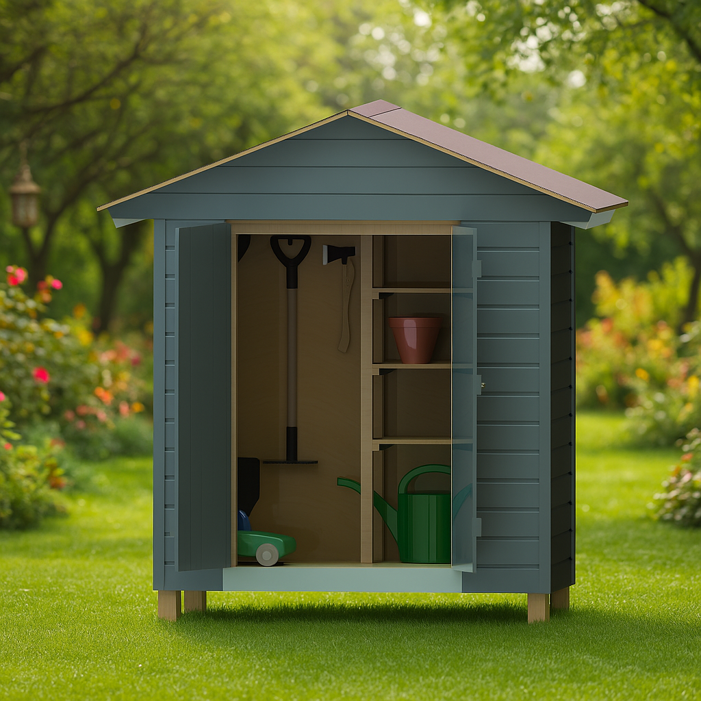 BE-1 Garden Equipment Organizer PLAN (PDF) - Engineered Outdoor Storage Blueprint