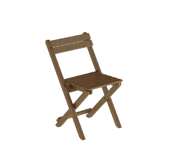 DIY Folding Wooden Chair Kit – Compact & Durable | Walnut Finish